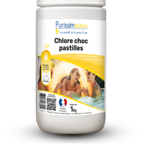 Chlore choc pastilles 1 Kg